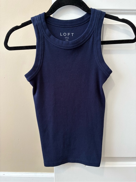 LOFT Tops - LOFT Tank Top Navy Blue